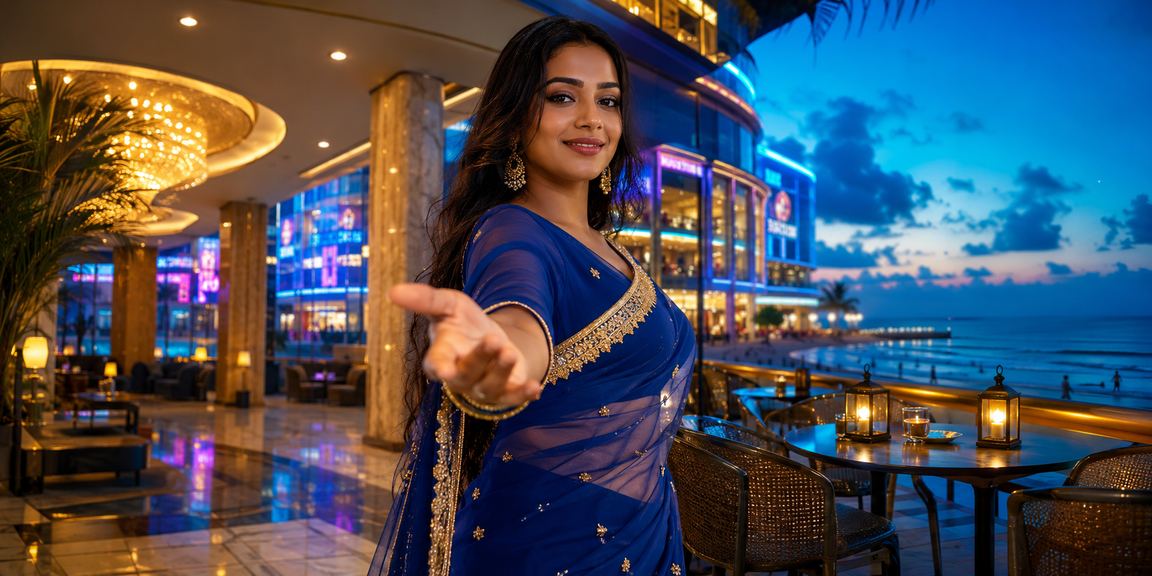 কক্সবাজার সমুদ্র সৈকতে একজন ব্যবহারকারী মোবাইলে নিরাপদে ডিপোজিট করছেন
