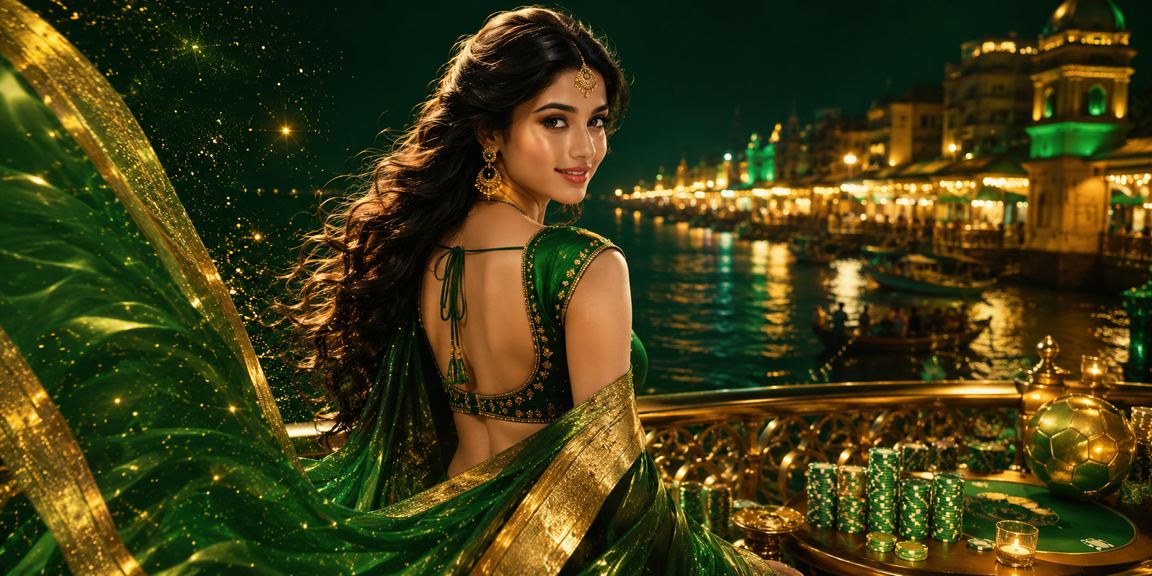 ময়মনসিংহে শাড়ি পরিহিতা একজন ব্যবহারকারী ক্যাশব্যাক বোনাস উপভোগ করছেন
